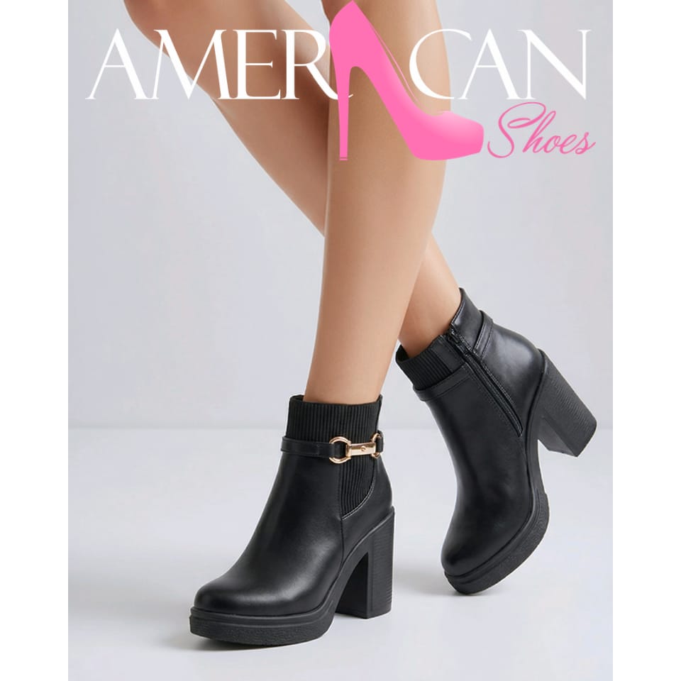 BOTIN SILVER NEGRO